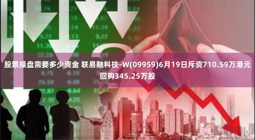 股票操盘需要多少资金 联易融科技-W(09959)6月19日斥资710.59万港元回购345.25万股